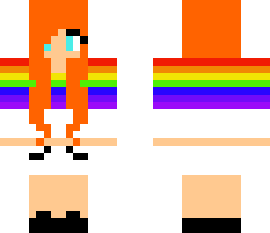 rainbow girl