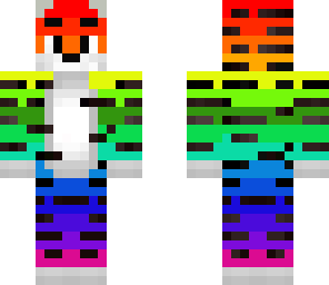 rainbow-ish tiger