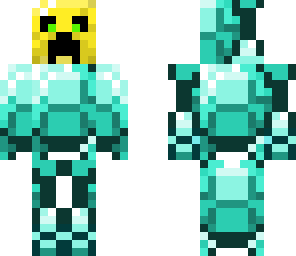 golem mitad de oro y mitad diamante