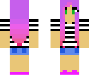 ombre hipster girl