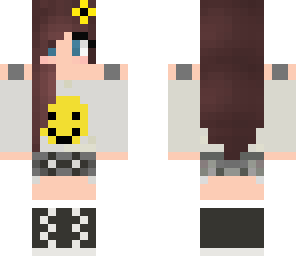 edited smiley shirt girl