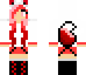 cute red fox girl