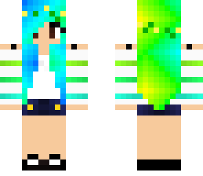 neon girl not mine