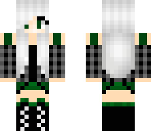 green goth girl