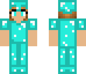 diamond armor girl