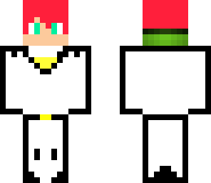 man in white