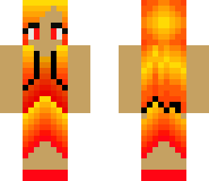 cute fire girl