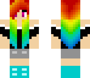 rainbow girl