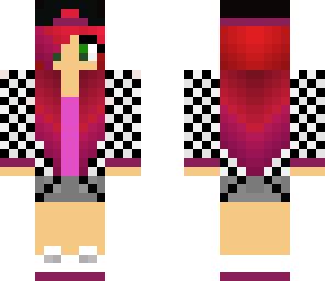 check hoodie girl