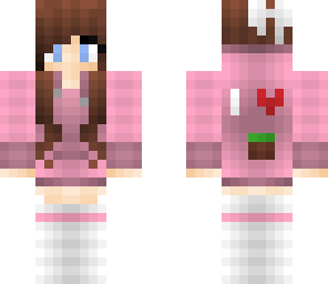 cute pink girl
