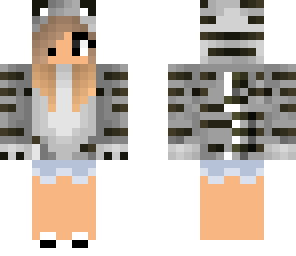 white tiger girl