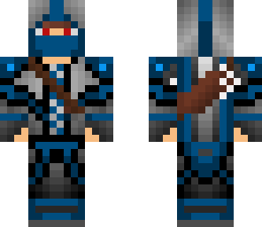 blue ninja assassin