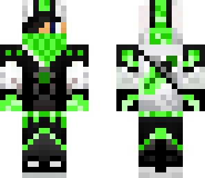 green assassin with sword