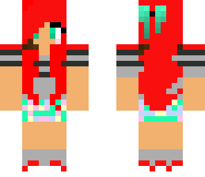 cheerleader with red hair