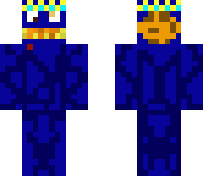 cookie monster with crown