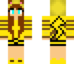 blue eyed pikachoo girl