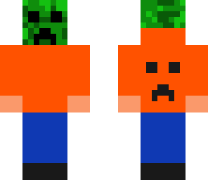 creeper in a hoodie