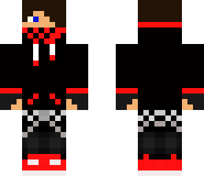 black and red bandana teen