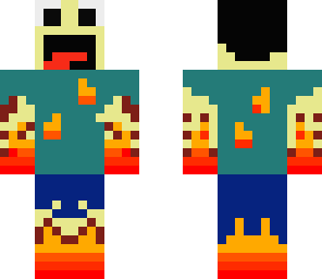 it burns