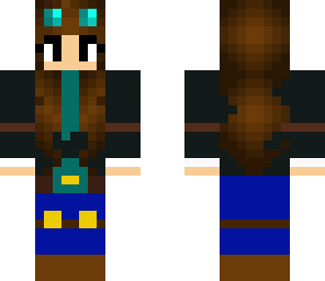 diamond minecart girl