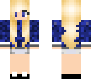 blue jock girl