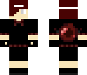 demon ender boy with hat opened