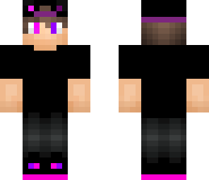 pink and purple dog boy