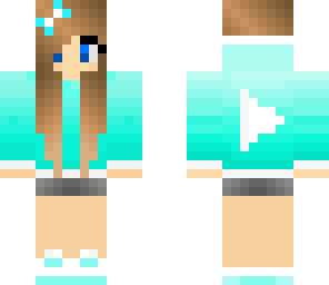 blue youtube girl