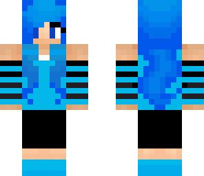 blue girl
