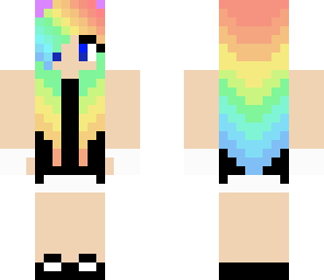 rainbow girl