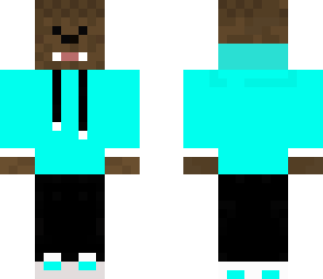 bacca in a teal hoodie