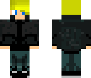 boy in black hoodie