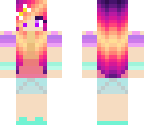 sunset girl