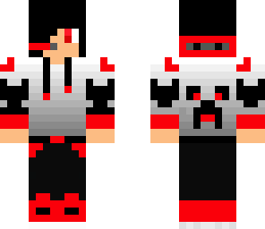red and black guy