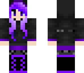 purple girl