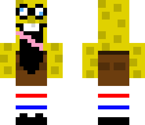 derpy  yelling spingebob with clothes