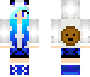 blue ice wolf puppy back