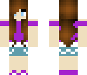 purple girl