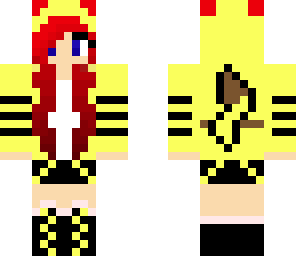 edit of pikachu girl