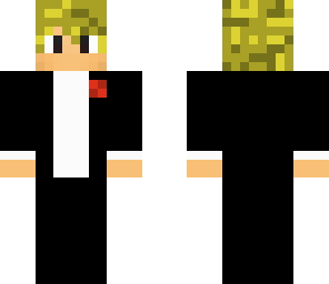 fancy blonde man