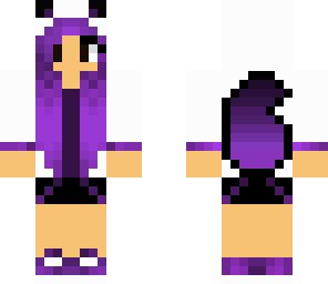 purple fox girl