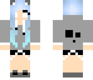 edited herobrine slime girl