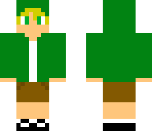 green hoodie gamer
