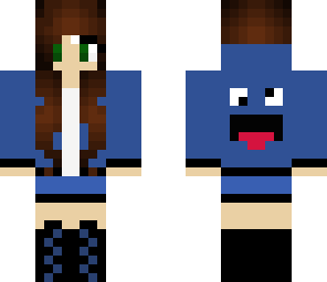 female cookie monster hoodie