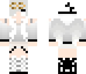angel with white eyes