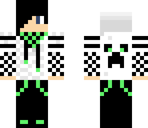 green and black boy
