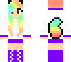 rainbow wolf