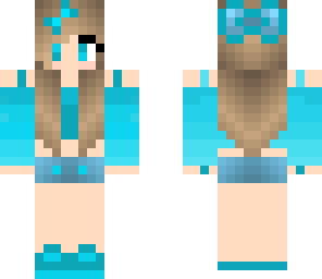 blue girl