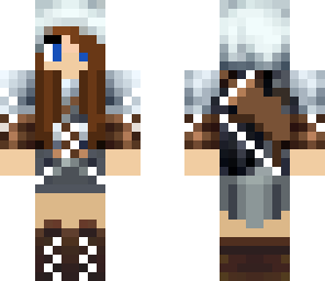 brunnette warrior
