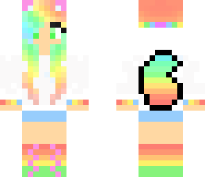 rainbow wolf